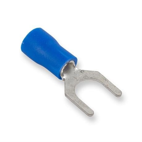 Eurowest 1,50-2,50mm M6 Çatal Tip İzoleli Kablo Ucu