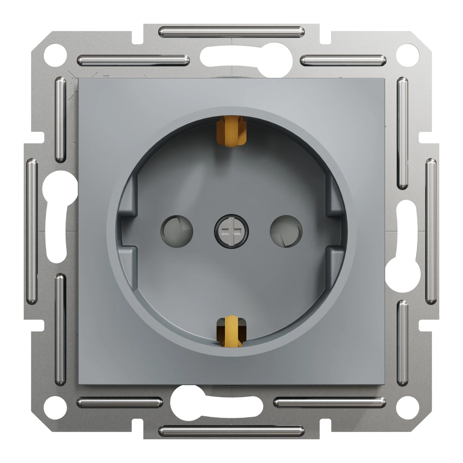 SCHNEİDER ASFORA BRONZ ÇOCUK KORUMALI TOPRAKLI PRİZ MEKANİZMASI