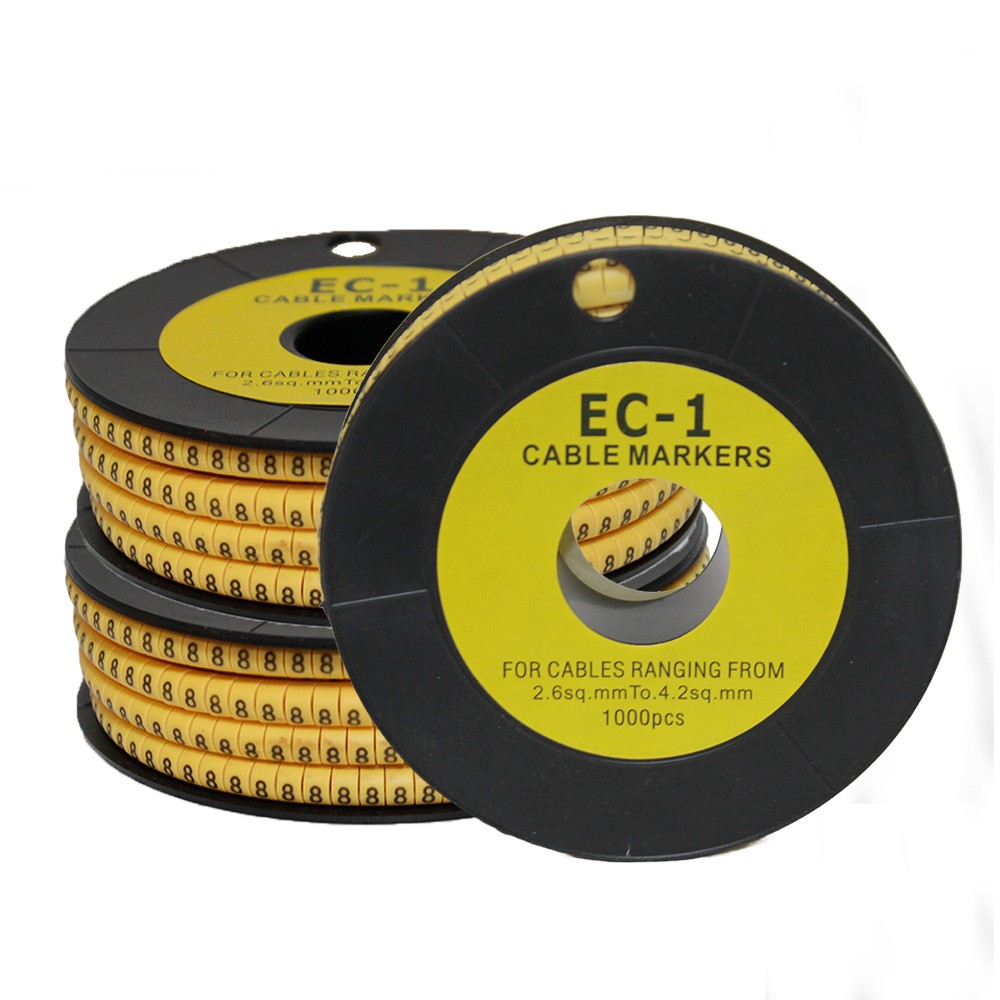 PLASTİM 1.50-6.00MM KABLOLAR İÇİN MARKALAMA-8