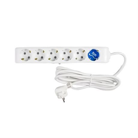 VİKO MULTİ-LET 6 LI PRİZ TOPRAKLI KABLOLU Ç.K. 5 MT