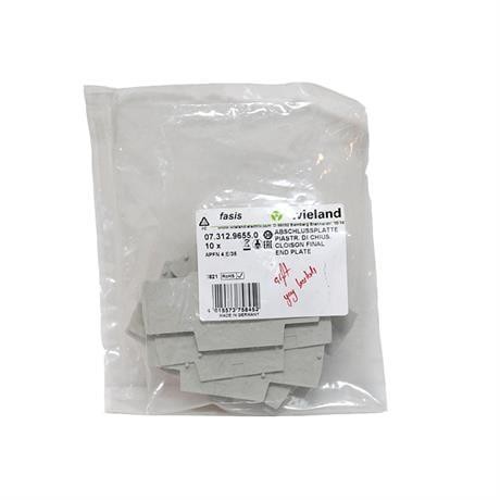 WIELAND 4E / 35 4 LÜK ÇİFT KATLI İÇİN NİHAYET PLAKASI
