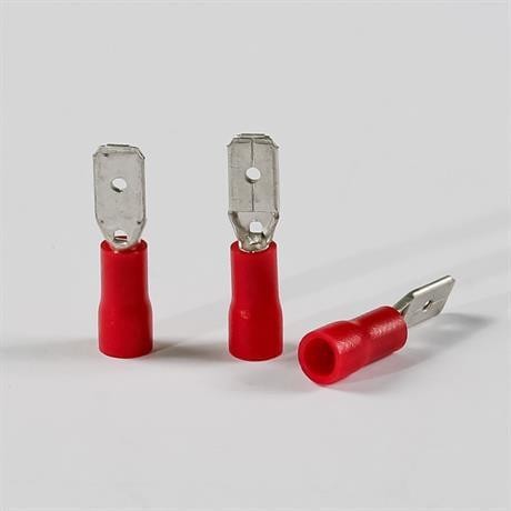 Eurowest 0,50-1,50mm Erkek Faston Tip İzoleli Kablo Ucu