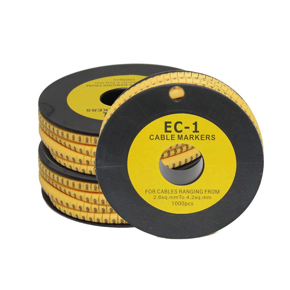 PLASTİM 1.50-6.00MM KABLOLAR İÇİN MARKALAMA-9