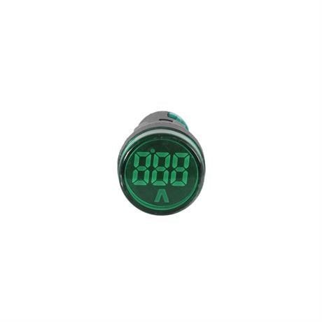 EUROWEST 22mm 24-550V LEDLİ VOLTMETRE YEŞİL
