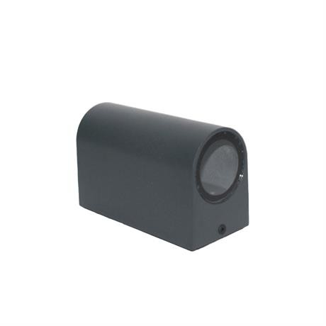 ÇİFT YÖN OVAL 2*GU-10 DUYLU ANTRASİT GÖVDE ARMATÜR IP54 RDS-2002-A