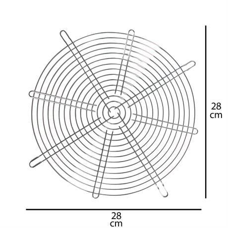 PLASTİM 280X280mm İÇİN METAL KORUMA TELİ