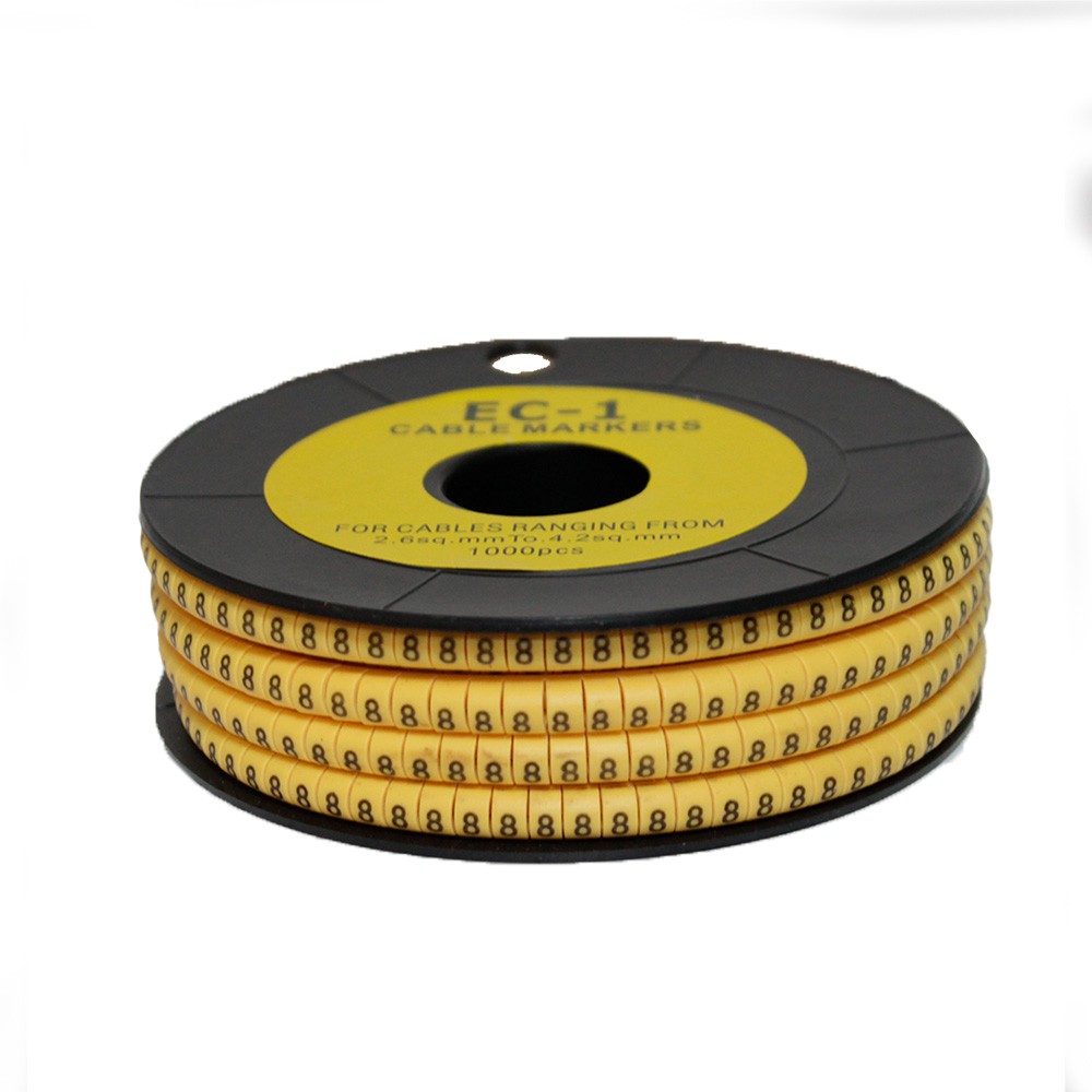 PLASTİM 1.50-6.00MM KABLOLAR İÇİN MARKALAMA-8