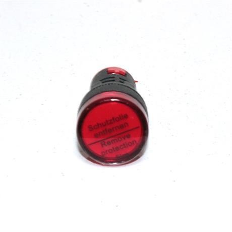 EUROWEST LED SİNYAL 22MM 24V KIRMIZI