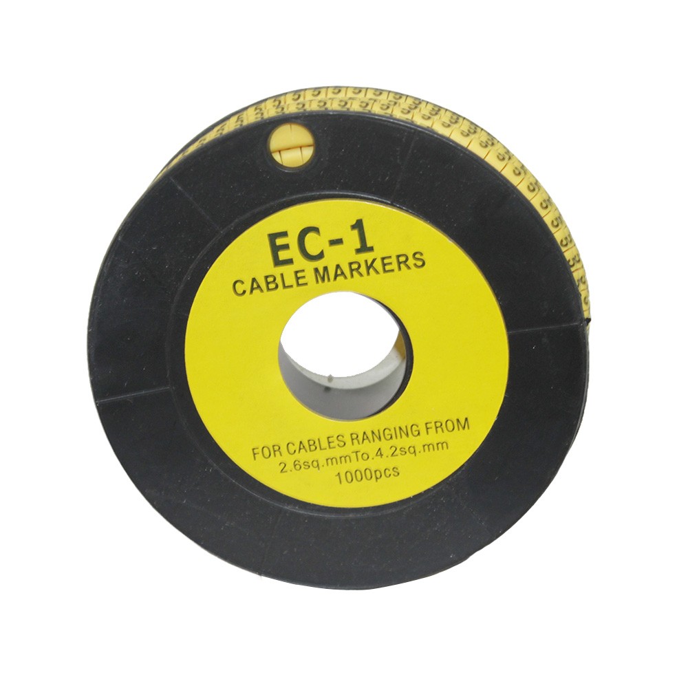 PLASTİM 1.50-6.00MM KABLOLAR İÇİN MARKALAMA-5