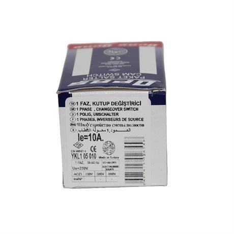 OPAŞ 1x10A 1-0-2 KİLİTLİ ŞALTER