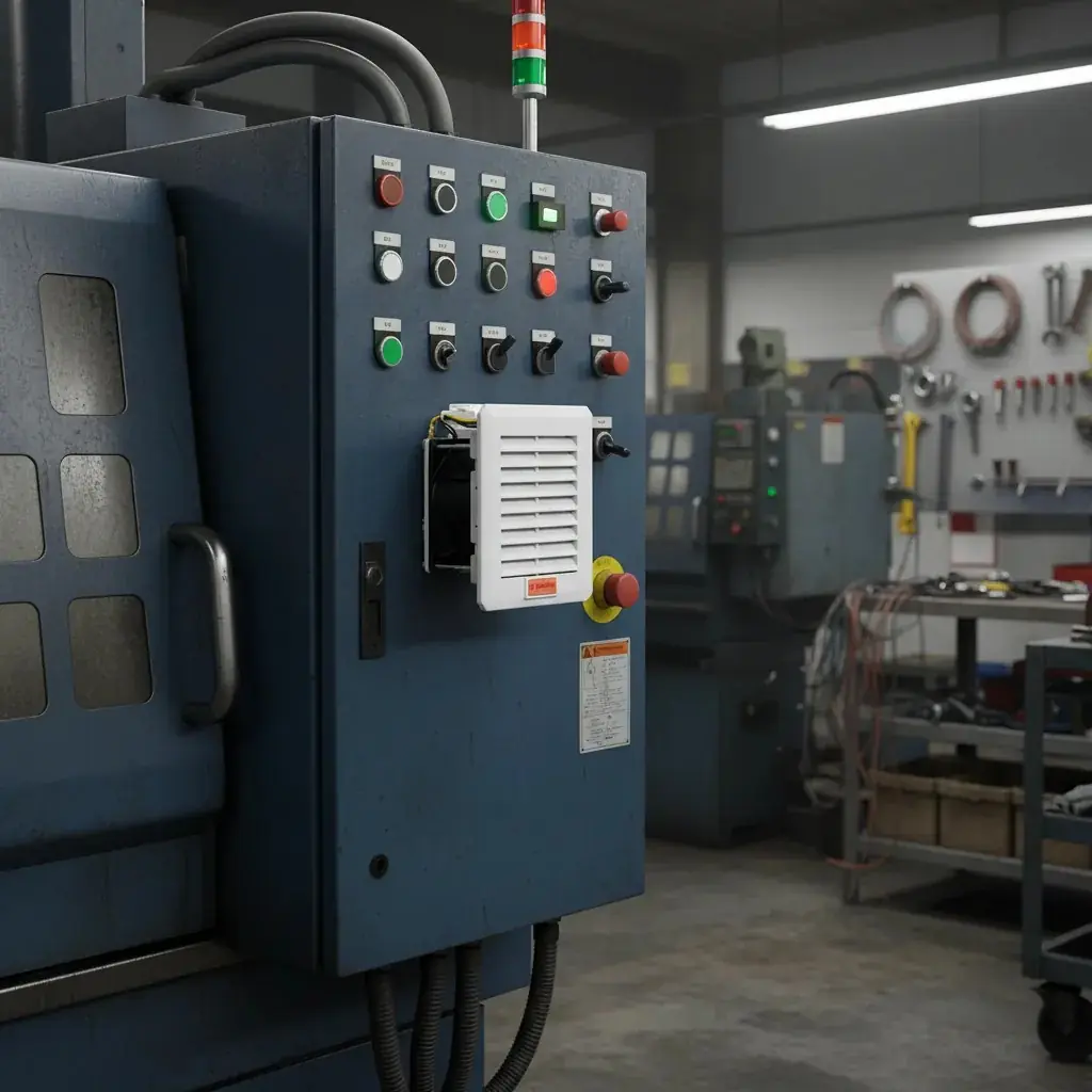 Plastim PTF1500 160x160x69mm 100m³/h IP54 Filtreli Fan 2025