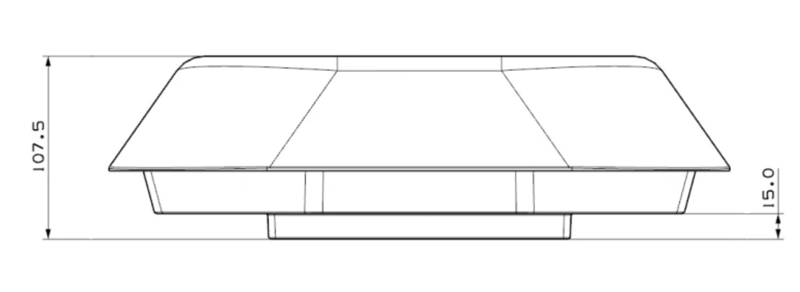 Plastim 400m3/H Standart Tepe Fanı - PFF4000