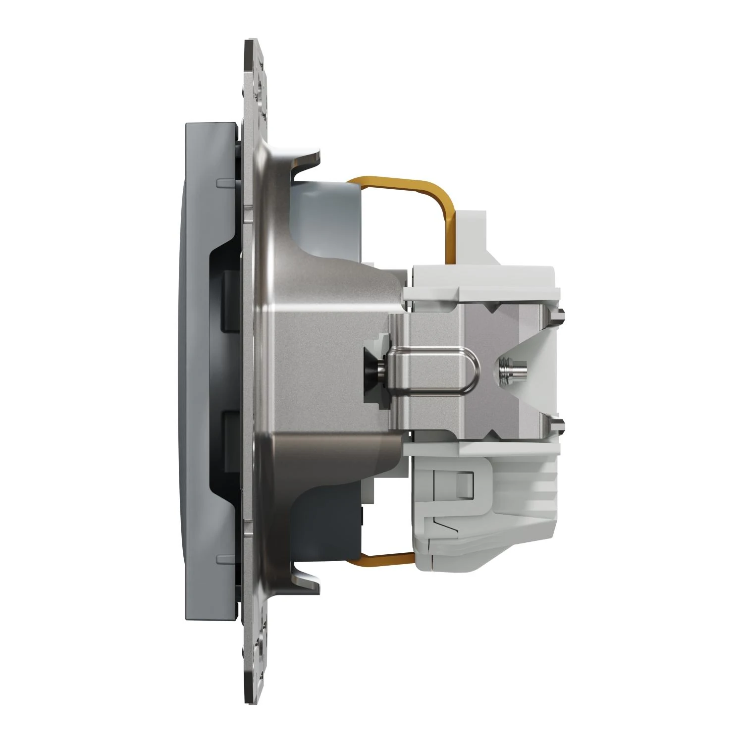 SCHNEİDER ASFORA BRONZ ÇOCUK KORUMALI TOPRAKLI PRİZ MEKANİZMASI