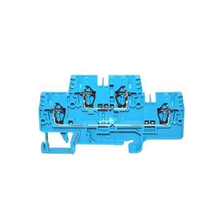 WIELAND 2,5 MM ÇİFT KATLI YAY BASKILI MAVİ KLEMENS