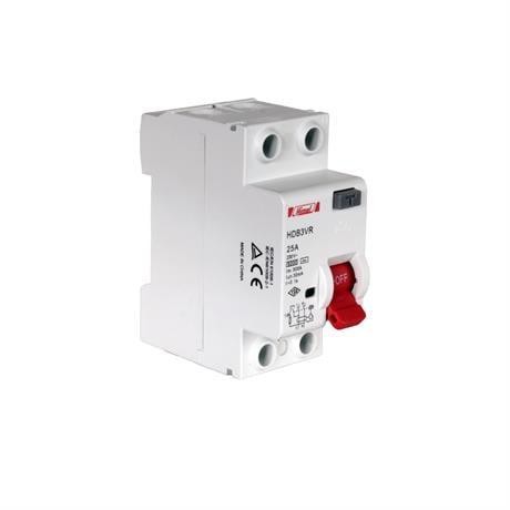 HİMEL 6kA 30mA 25 A 1P+N Kaçak Akım Rölesi