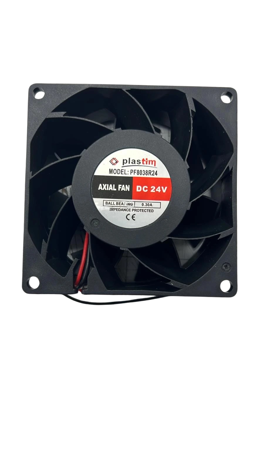Plastim 80x80x38mm 24v Dc Bilezikli Aksiyel Fan