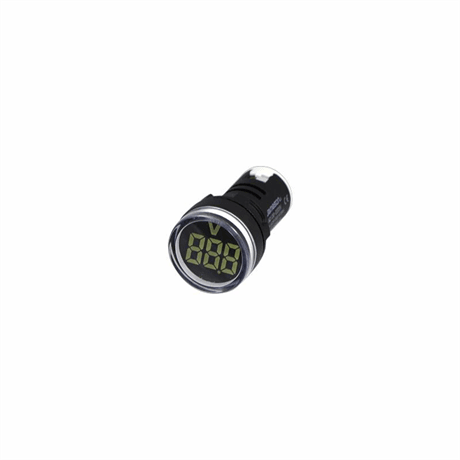 JAMESON 22mm 24-550V LEDLİ VOLTMETRE BEYAZ