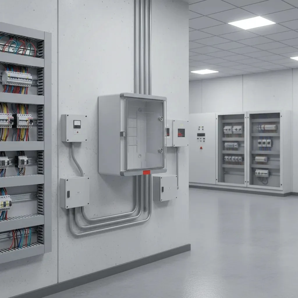 Plastim Pano 40x50x24cm Şeffaf Kapaklı Dizayn Pro Seri IP67