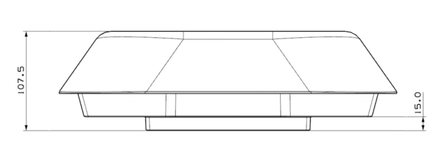 Plastim 560m3/H Standart Tepe Fanı - PFF5500