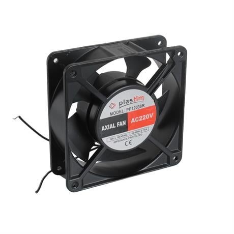Plastim 120x120x38mm 220v AC Rulmanlı Aksiyel Fan
