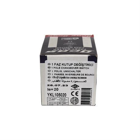 OPAŞ 1x20A 1-0-2 KİLİTLİ ŞALTER