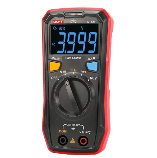 Unı-t Ut 123 Cep Tip Dijital Multimetre + Ncv Ac/Dc 600v ( AKIM ÖLÇMEZ )