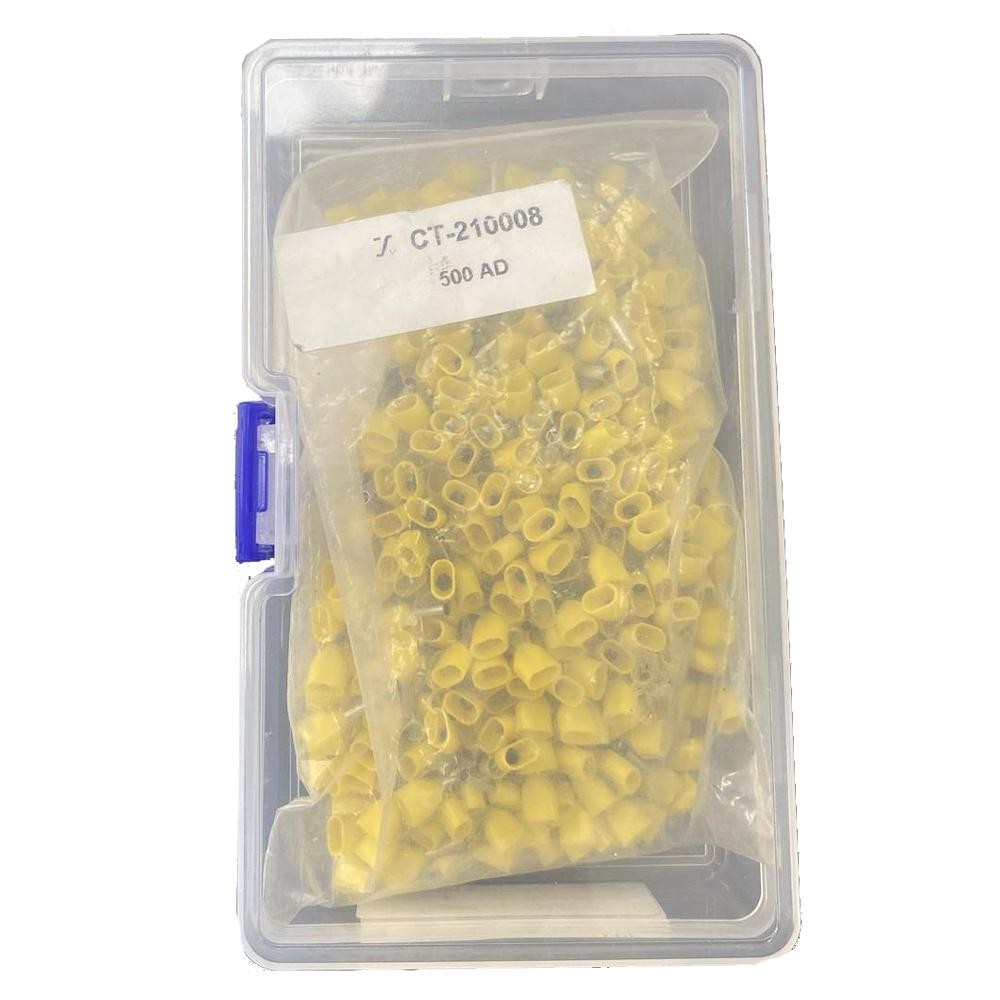 TÜGEN 2X1,00mm2 ÇİFT GİRİŞLİ İZOLELİ YÜKSÜK SARI