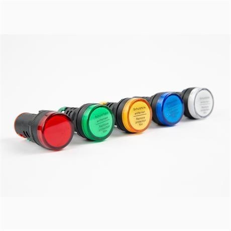 EUROWEST LED SİNYAL 22MM 24V MAVİ