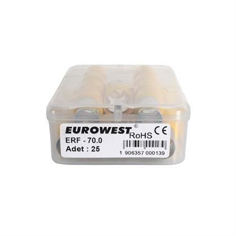 Eurowest 70 mm Sarı İzoleli Yüksük
