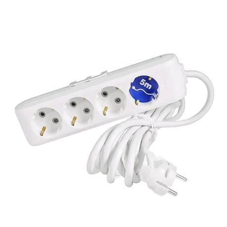 VİKO MULTİ-LET 4 LÜ PRİZ TOPRAKLI KABLOLU Ç.K. 5 MT