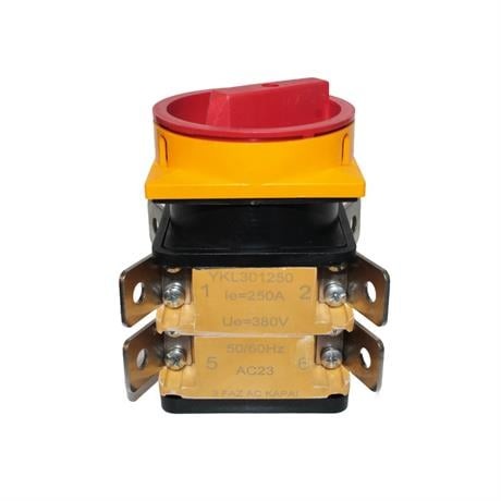 OPAŞ 3x250A 0-1 AÇ-KAPA KİLİTLİ ŞALTER