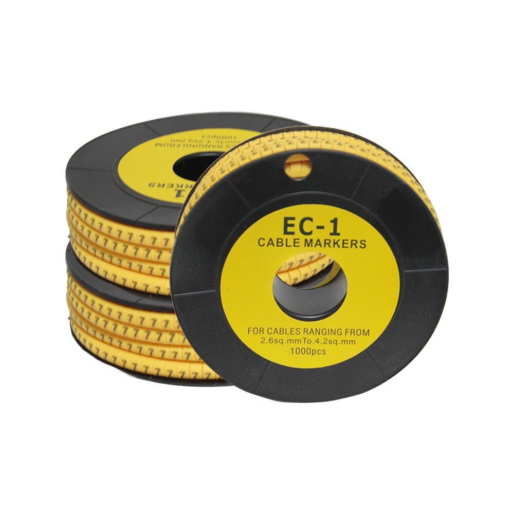 PLASTİM 1.50-6.00MM KABLOLAR İÇİN MARKALAMA-7