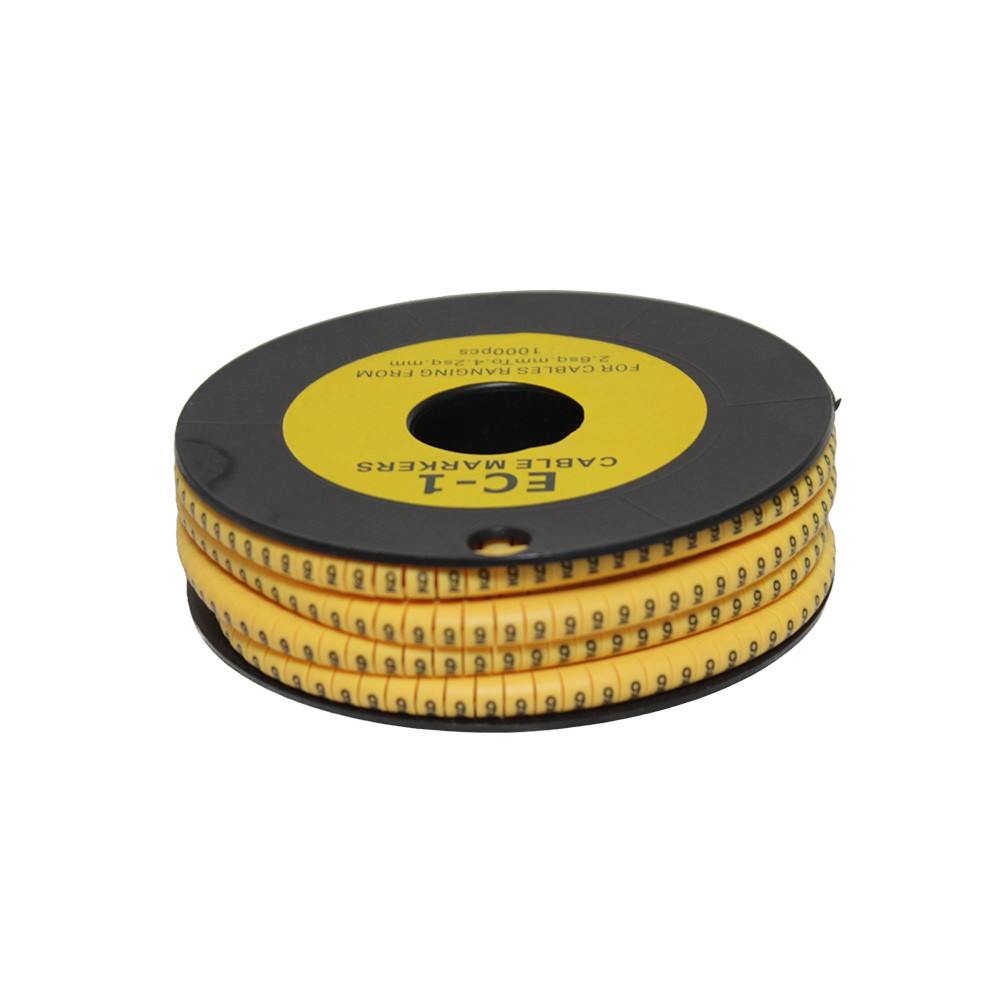 PLASTİM 1.50-6.00MM KABLOLAR İÇİN MARKALAMA-9
