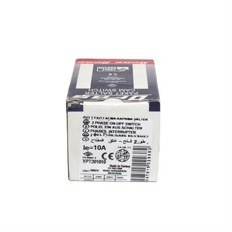 OPAŞ 2x10A 0-1 ŞALTER