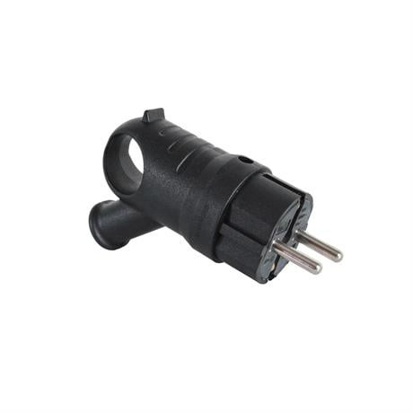 BYES 1/16A 220V KAUÇUK KULPLU EĞİK FİŞ IP44