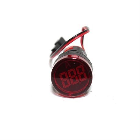JAMESON 22MM 0-100A LEDLİ AKIM TRAFOLU AMPERMETRE KIRMIZI