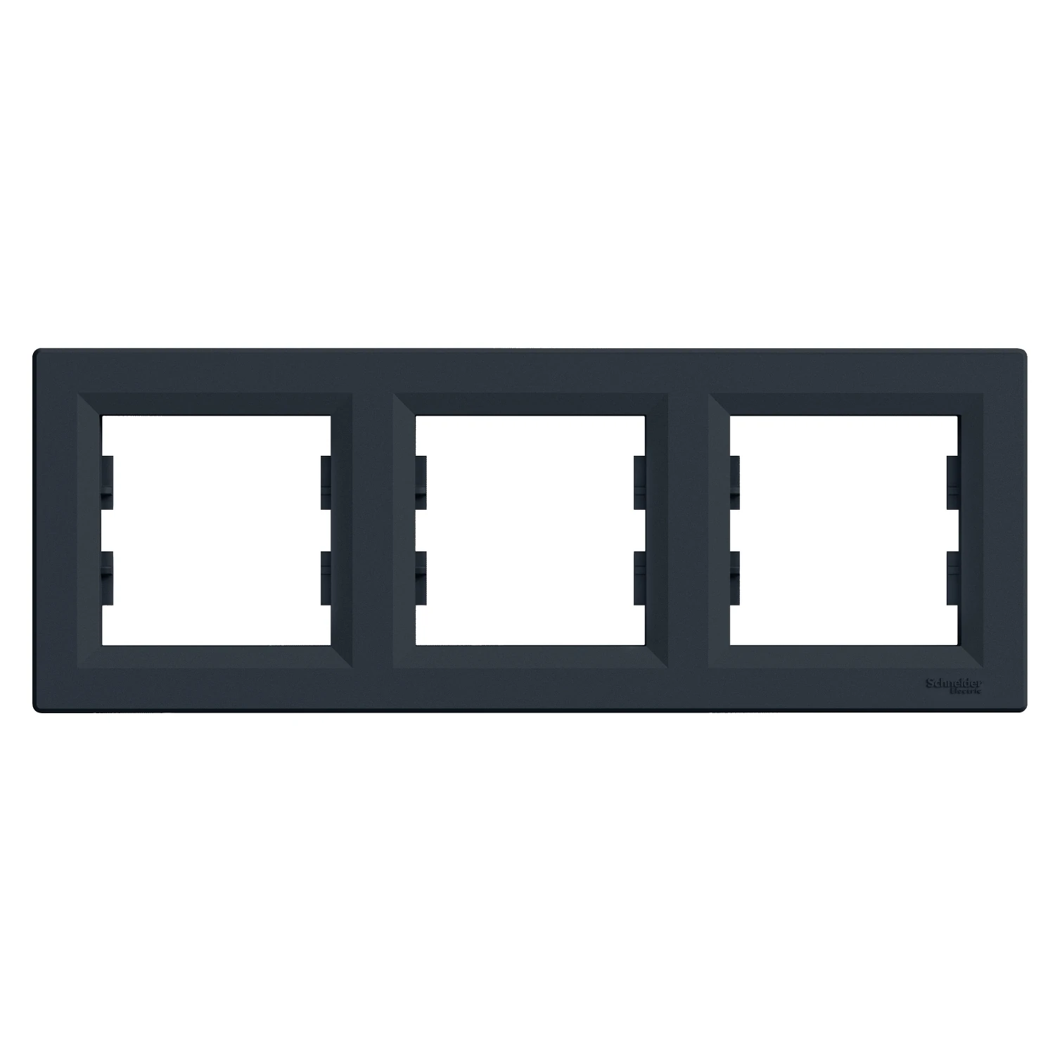 SCHNEİDER ASFORA ANTRASİT ÜÇLÜ ÇERÇEVE YATAY