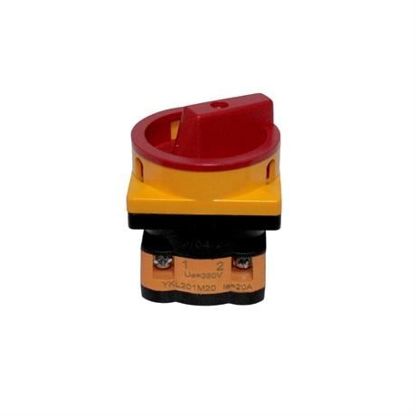OPAŞ 2x20A 0-1 MİNİ TİP KİLİTLİ ŞALTER