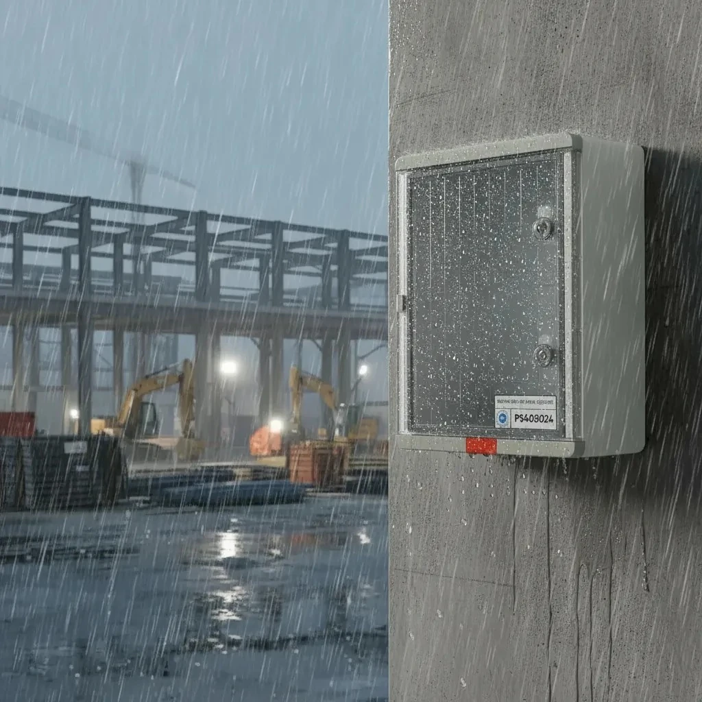 Plastim Pano 40x50x24cm Şeffaf Kapaklı Dizayn Pro Seri IP67