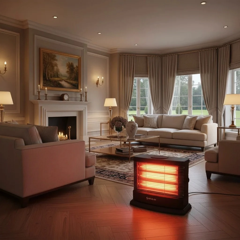 Minisan Midi 2100W 3 Kademeli Dikey Isıtıcı