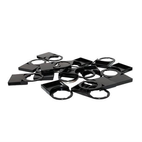 PLASTİM BUTON ROZETİ 25X15MM