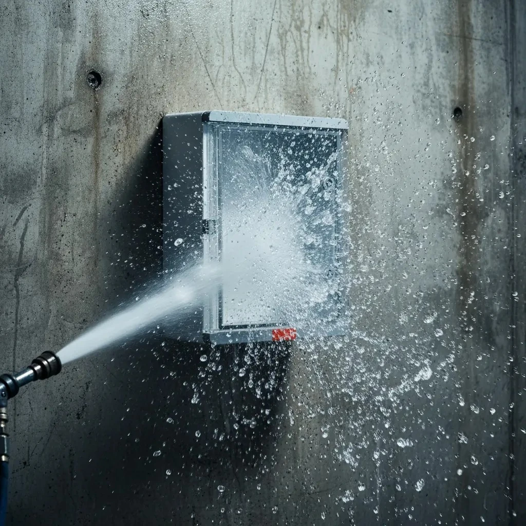 Plastim Pano 20x30x13cm Şeffaf Kapaklı Dizayn Pro Seri IP67