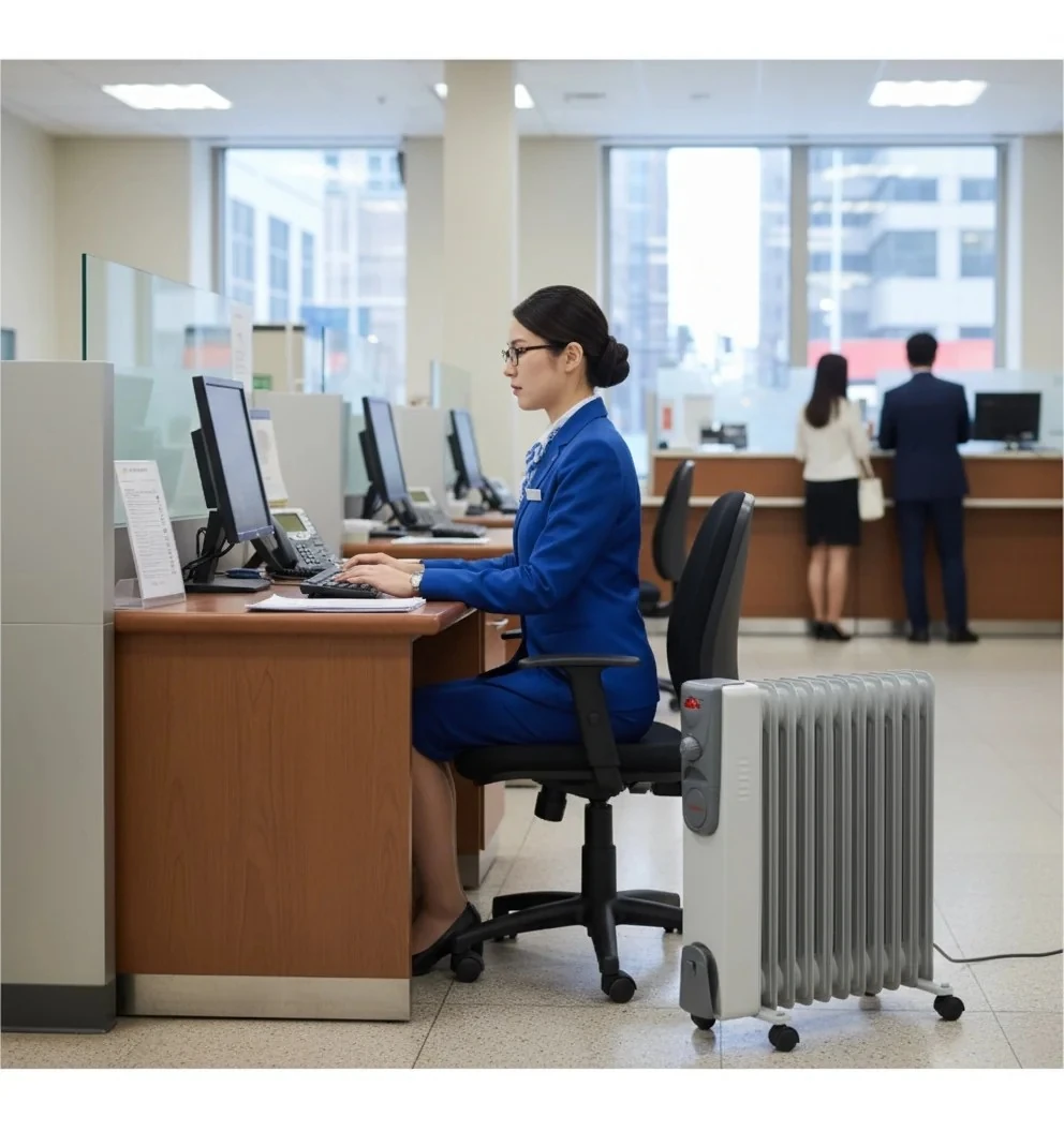 Taflan 11 Dilim 2500W Termostatlı Yağlı Radyatör