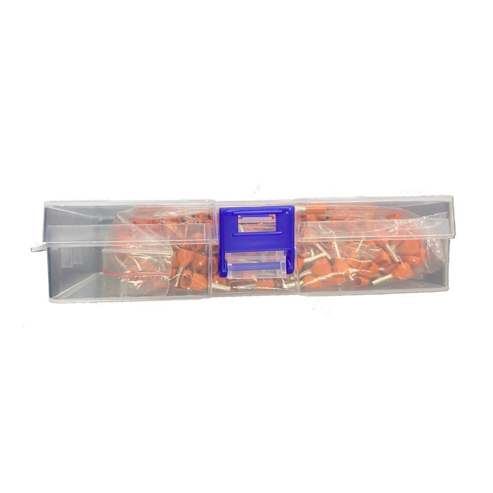 TÜGEN 2X0,50mm2 ÇİFT GİRİŞLİ İZOLELİ YÜKSÜK TURUNCU