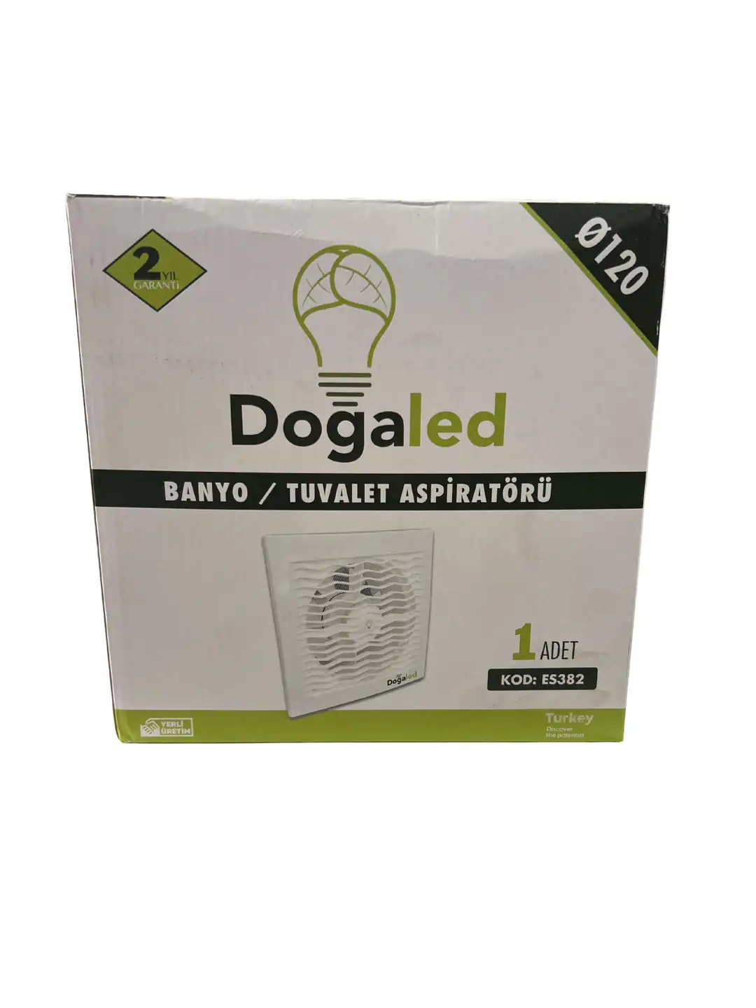 DOĞALED 120'lik Banyo Aspiratörü 20W 2025