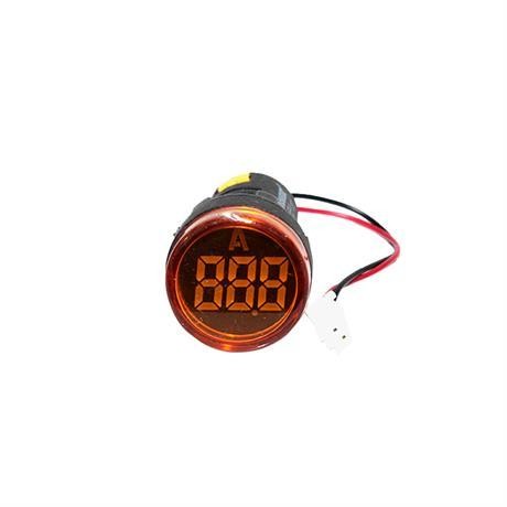 EUROWEST 22MM 0-100A LEDLİ AMPERMETRE SARI