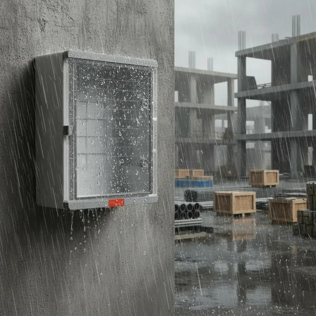 Plastim Pano 40x60x20cm Şeffaf Kapaklı Dizayn Pro Seri IP67