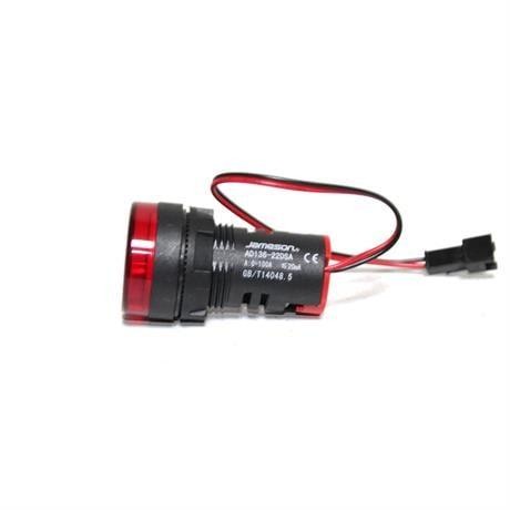 JAMESON 22MM 0-100A LEDLİ AKIM TRAFOLU AMPERMETRE KIRMIZI