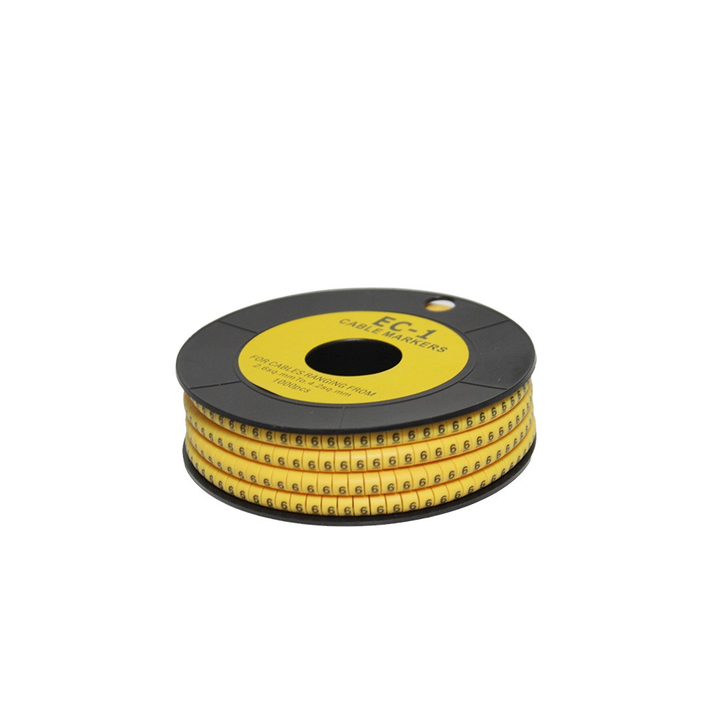 PLASTİM 1.50-6.00MM KABLOLAR İÇİN MARKALAMA-6