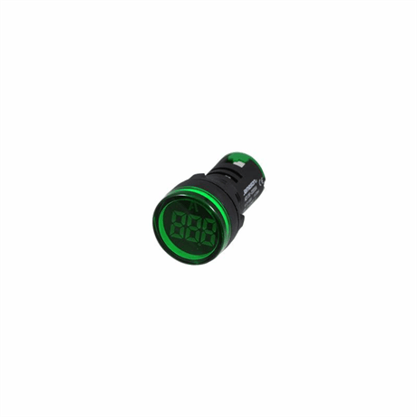 JAMESON 22mm 24-550V LEDLİ VOLTMETRE YEŞİL